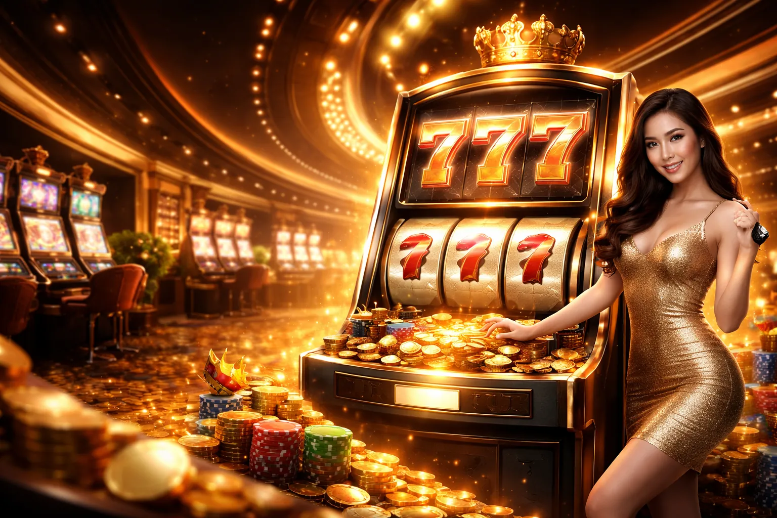 Máy đánh bạc Sun City 888 với tỷ lệ thắng cao